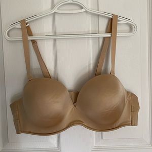 Strapless, convertible bra
